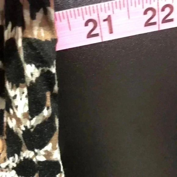 Mario Serrani Boat neck, soft cotton stretch,pullover, leopard print,long sleeve - Picture 7 of 9